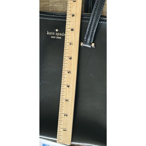 Kate Spade Patterson Drive Medium Black Caviar Pebbled Leather Dome Satchel - Picture 10 of 12